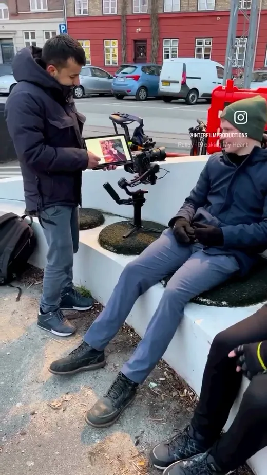 Behind the scenes kamera-setup ved Eurovision Song Contest