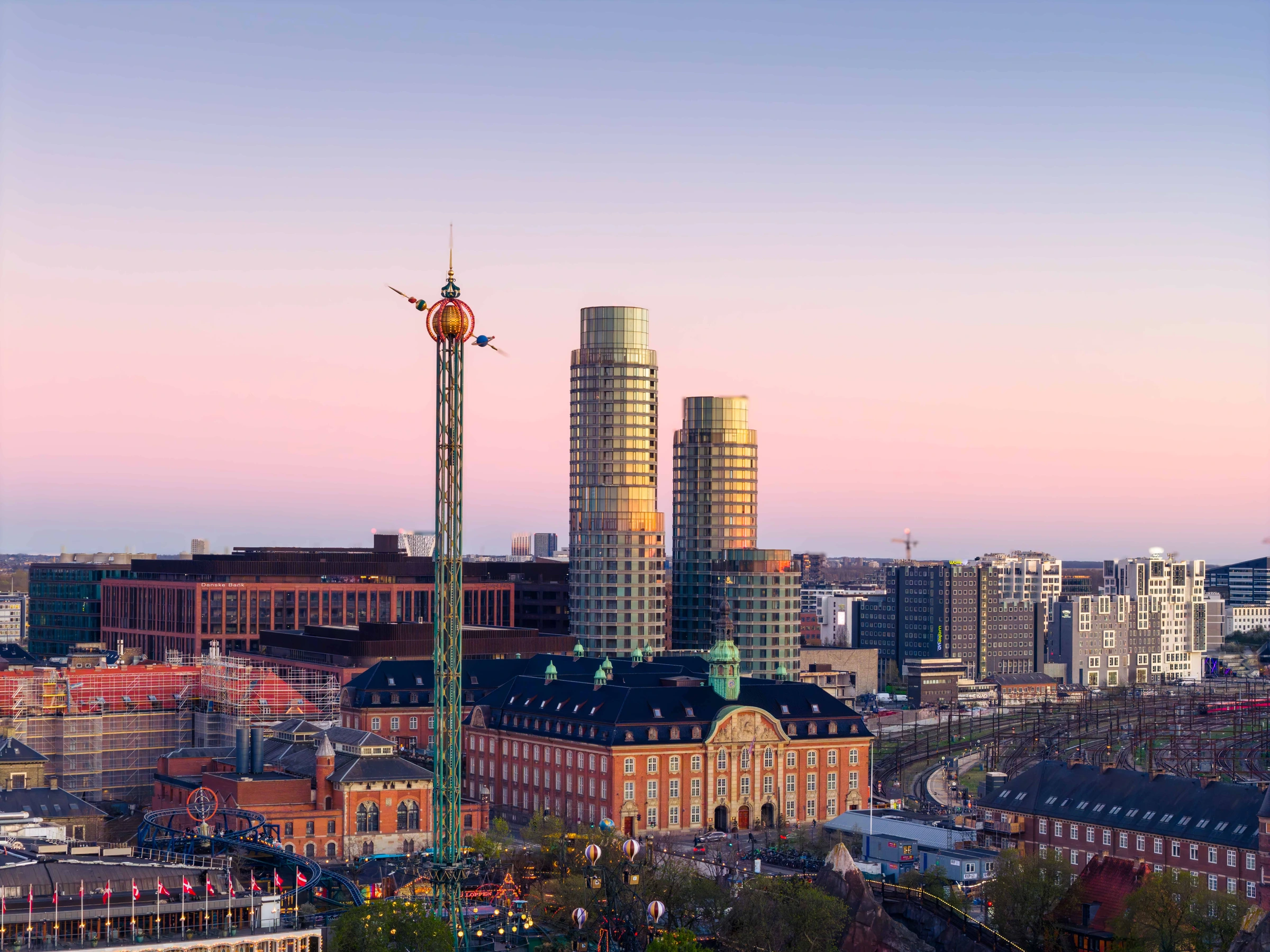 Aerial drone photography by Interfilm Productions — Richshuset Copenhagen