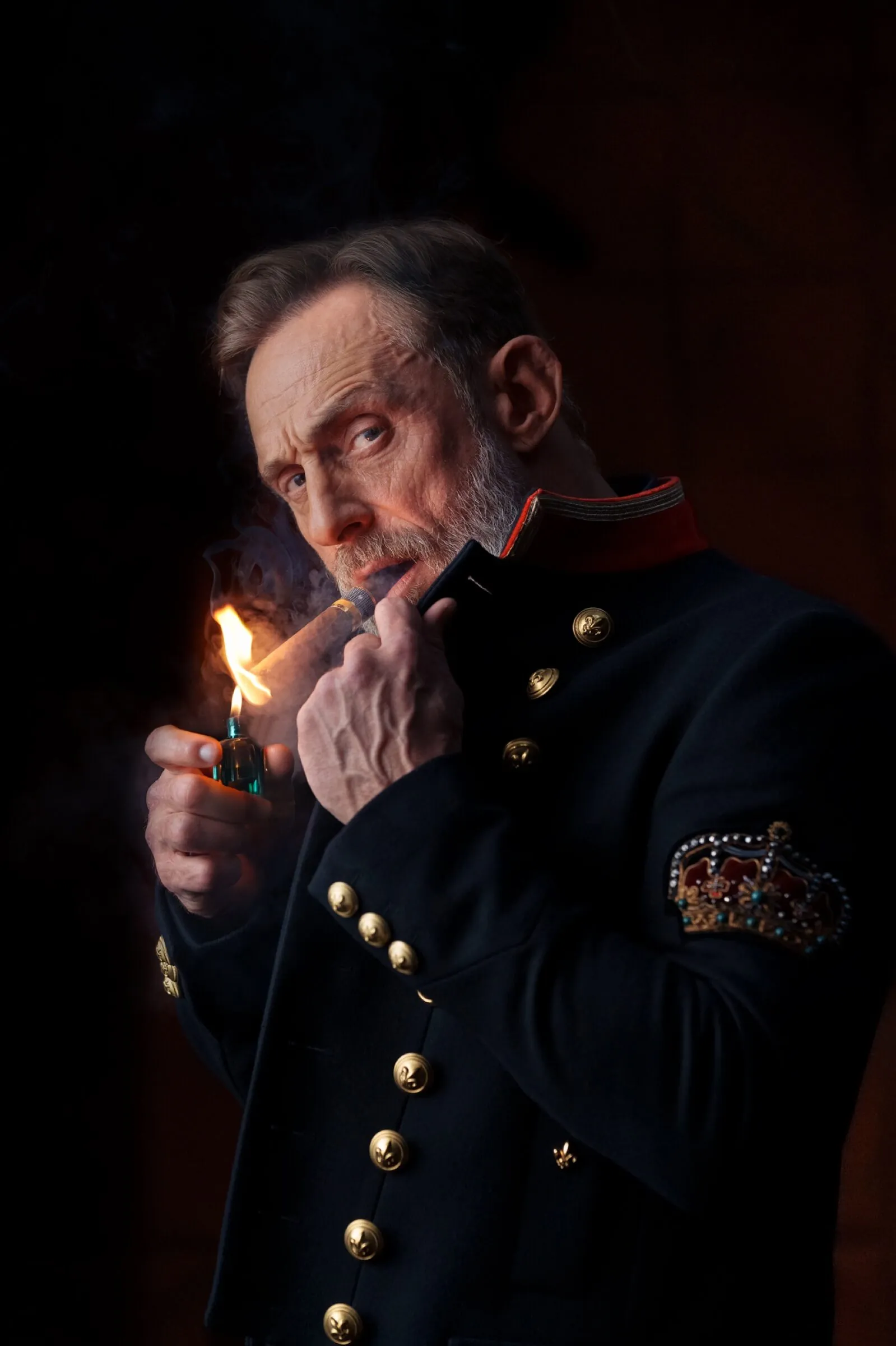 Portrait photography by Interfilm Productions — cigar